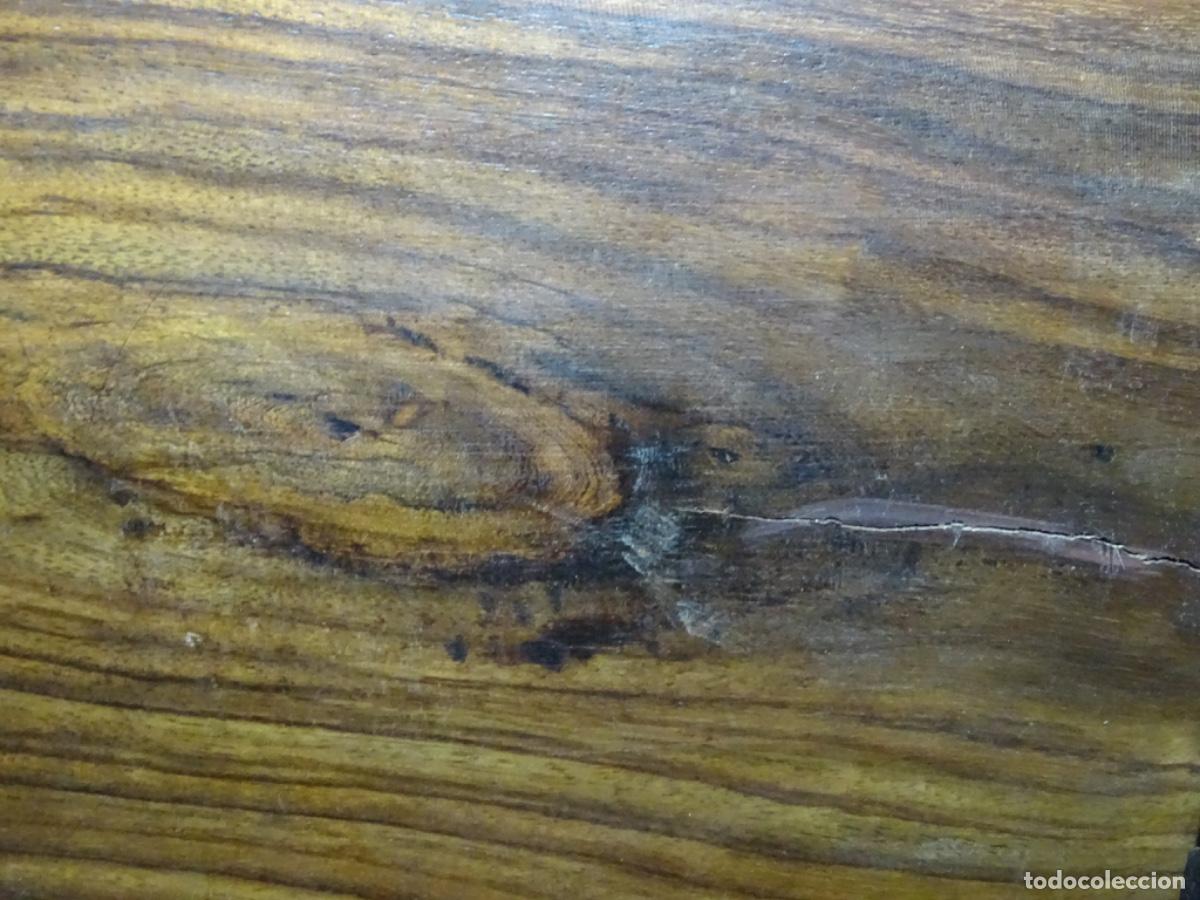 Otros objetos de arte: TABLA DE MADERA NO LE CON MARQUETERIA. ARTE ORIENTAL. - Foto 17