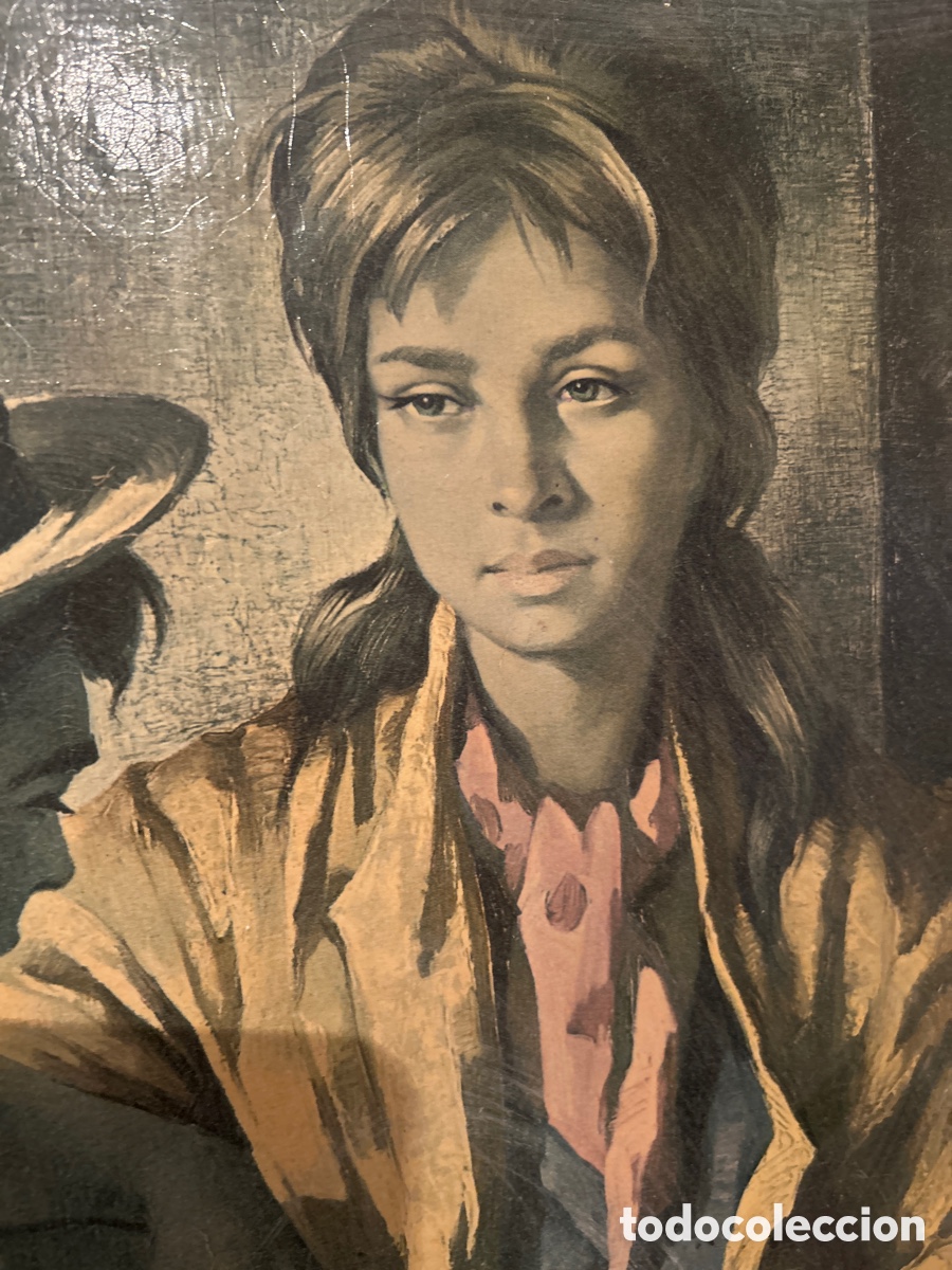 Otros objetos de arte: Cuadro huetos madera 62x52 - Foto 3