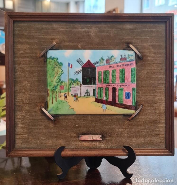 Otros objetos de arte: Pareja de esmaltes de Maurice Utrillo - Foto 1