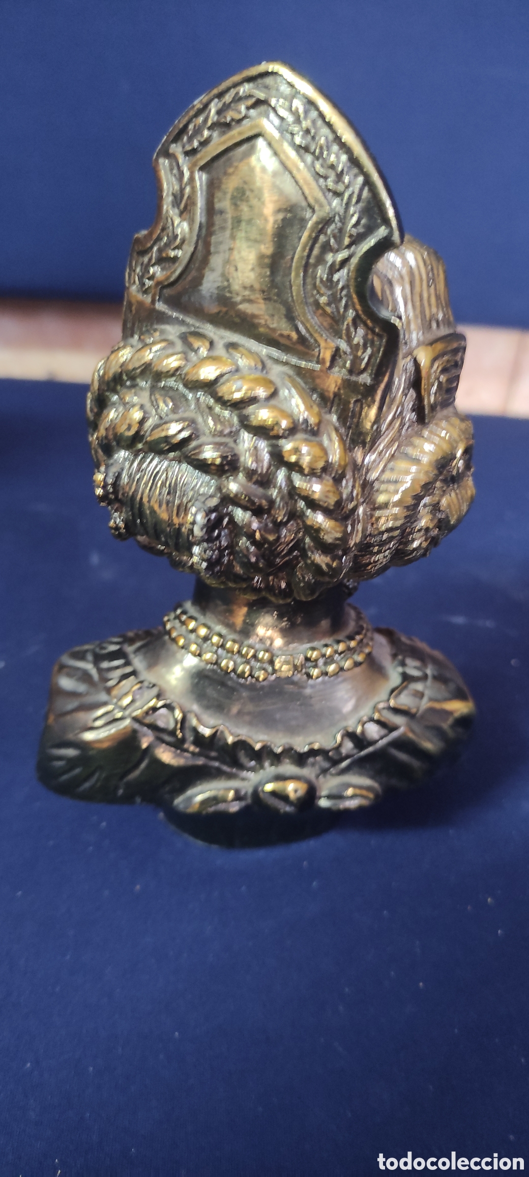 Otros objetos de arte: ANTIGUO BUSTO DE FALLERA - Foto 3