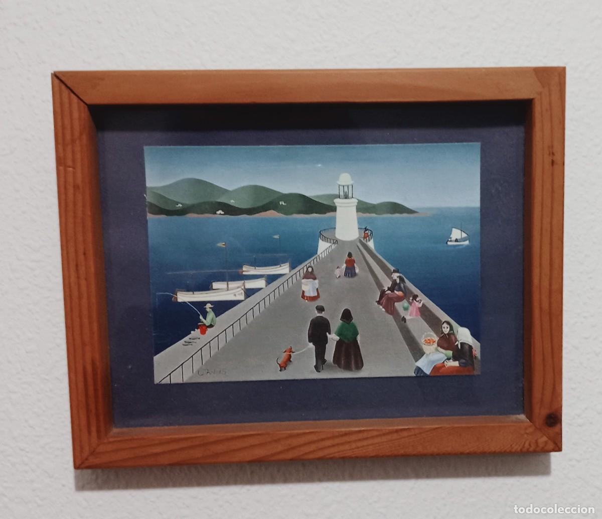 Otros objetos de arte: CUADRO DE FARO, TAMA&Ntilde;O POSTAL - Foto 1