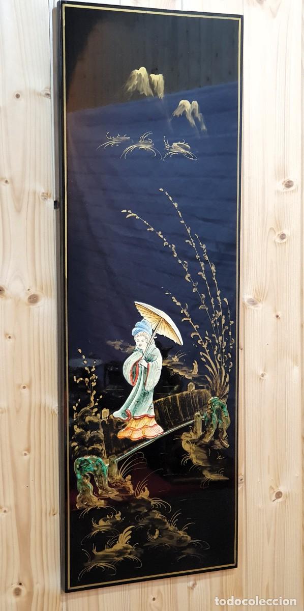 Otros objetos de arte: -CUADRO CHINO RELIEVE - Foto 2