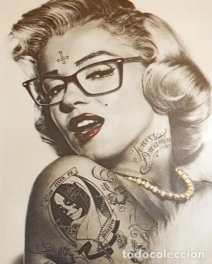 Otros objetos de arte: Cuadro Marilyn Tattoo - (67x57cm) - Foto 2