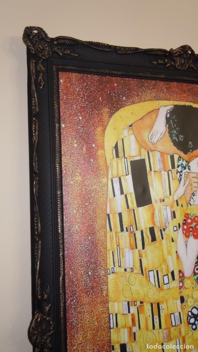 Otros objetos de arte: Cuadro &rdquo;El Beso&rdquo; de Klimt - (160x100cm) - Foto 3