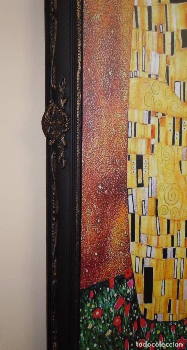 Otros objetos de arte: Cuadro &rdquo;El Beso&rdquo; de Klimt - (160x100cm) - Foto 4