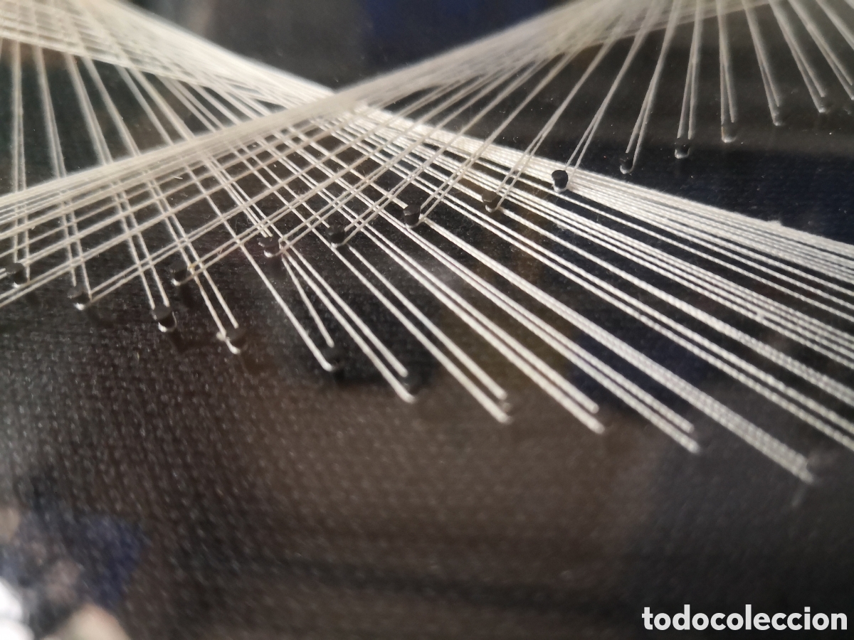 Otros objetos de arte: cuadro con geometria hecha con hilorama - Foto 9