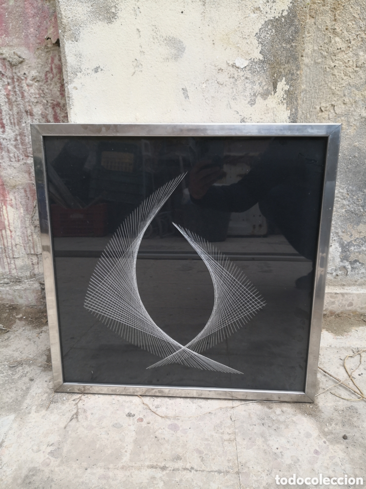 Otros objetos de arte: cuadro con geometria hecha con hilorama - Foto 10