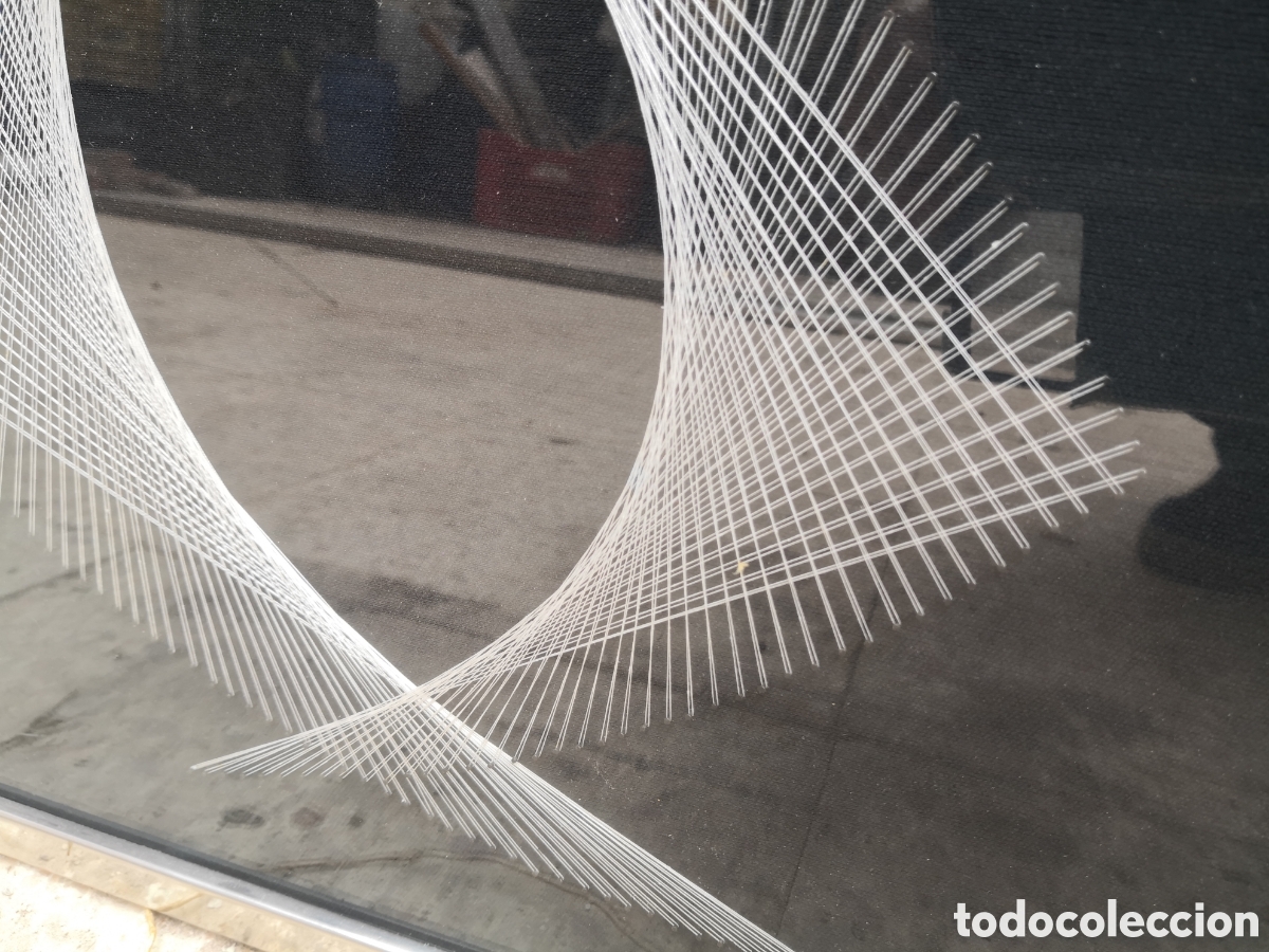 Otros objetos de arte: cuadro con geometria hecha con hilorama - Foto 12