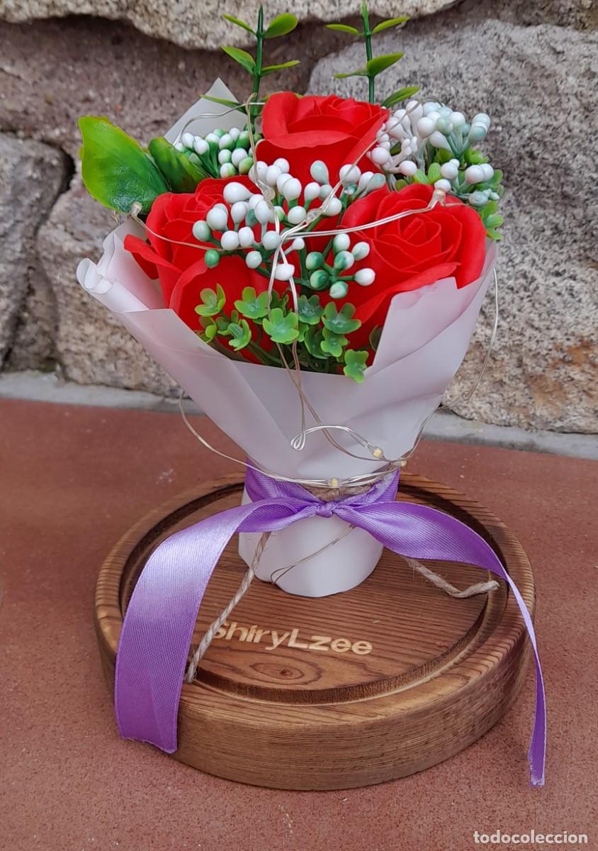 Otros objetos de arte: RAMO DE ROSAS SHIRYLZEE - Foto 2