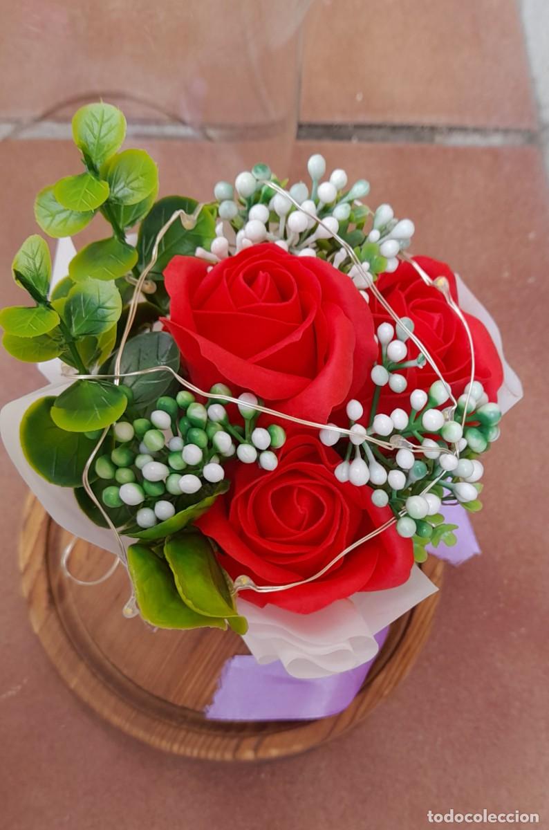 Otros objetos de arte: RAMO DE ROSAS SHIRYLZEE - Foto 4