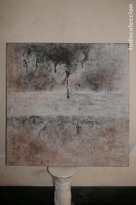 Otros objetos de arte: Cuadro sin firma - 80 x 80 cm - Foto 2