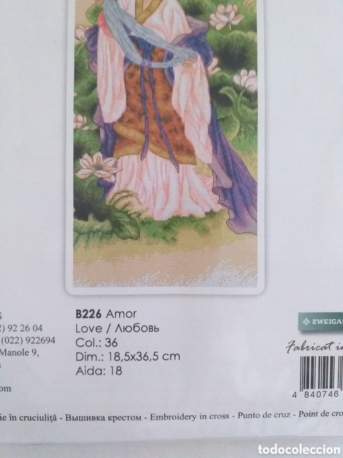 Otros objetos de arte: Kit punto de cruz Luca-s - Foto 3