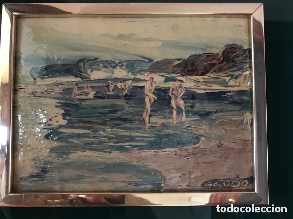 Otros objetos de arte: Cuadro Esmalte al fuego - Foto 2