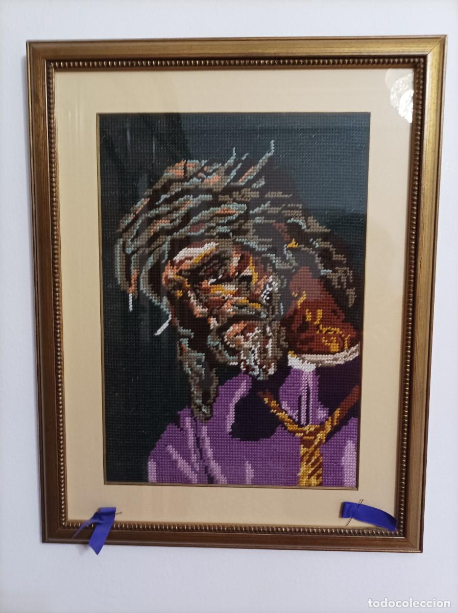 Otros objetos de arte: Cuadro Gran Poder a Punto de Cruz - Foto 3