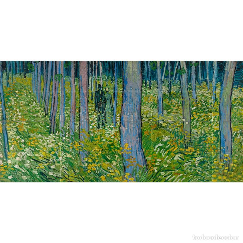 Otros objetos de arte: &rdquo;Floresta com 2 figuras&rdquo; de Vincent van Gogh - Foto 1
