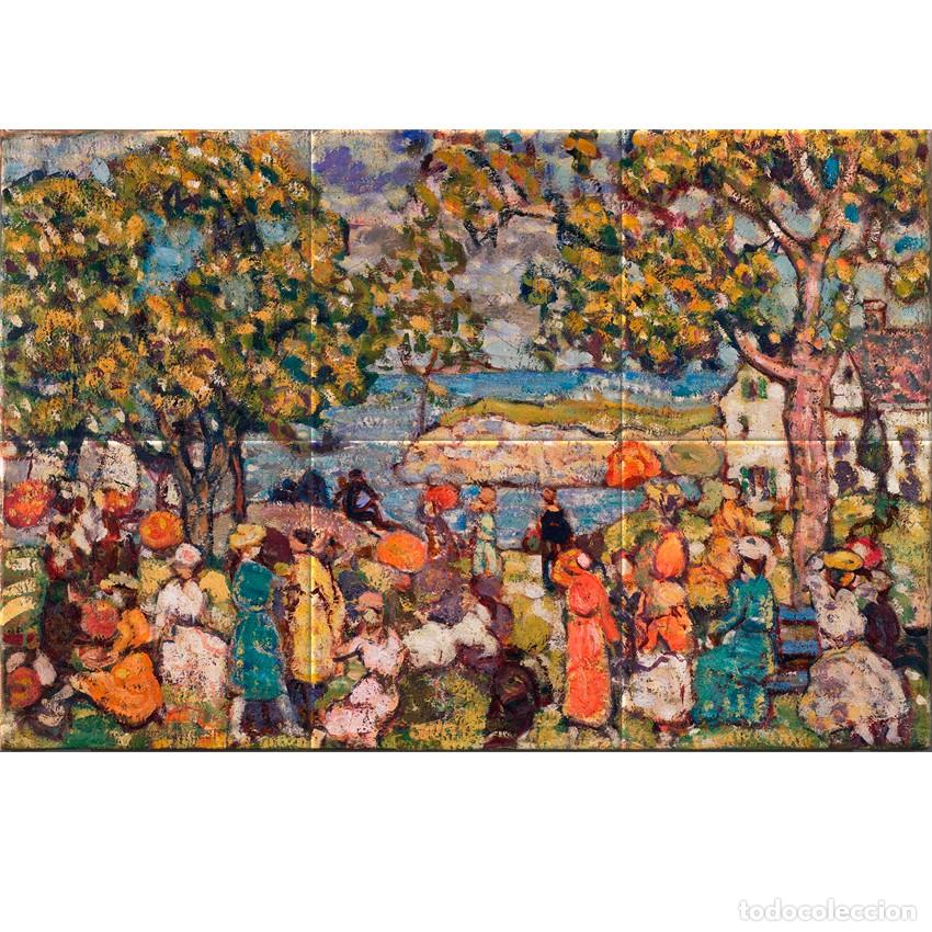 Otros objetos de arte: &ldquo;Picnic&rdquo; de Maurice Prendergast - Foto 1