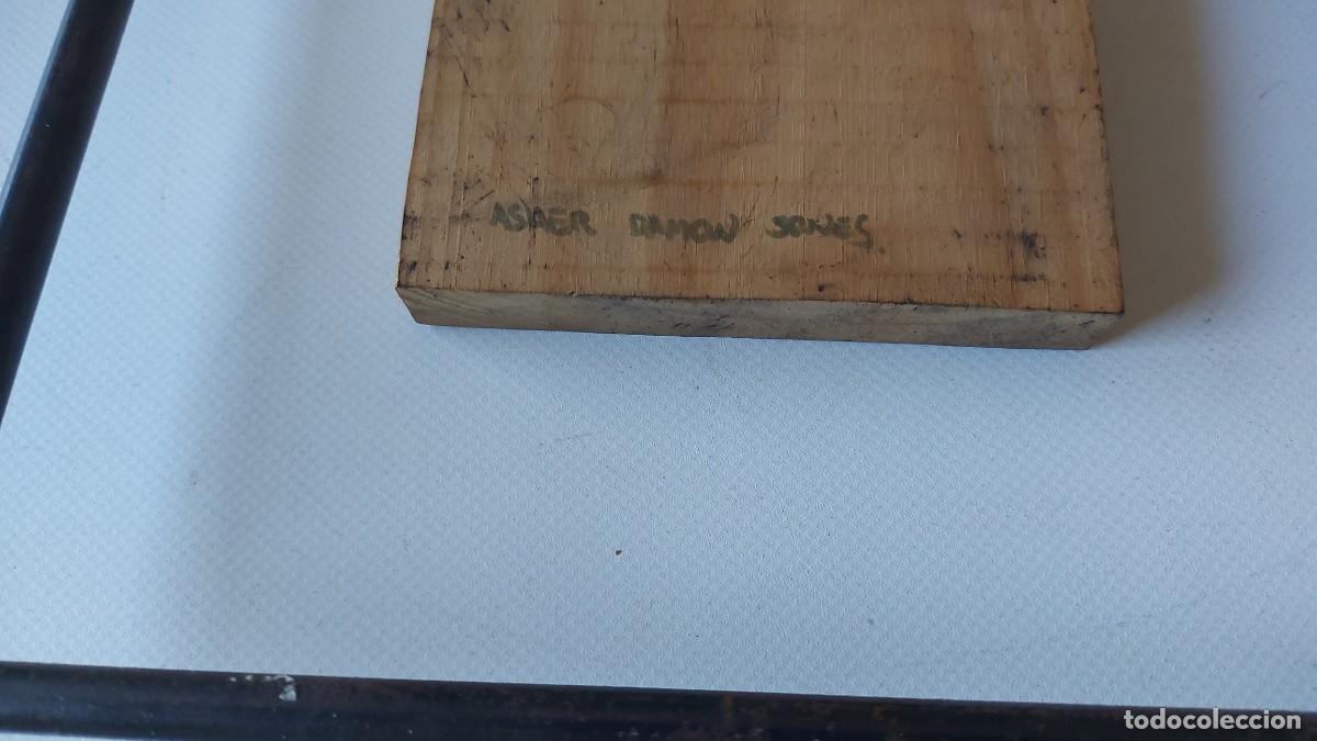Otros objetos de arte: CUADRO PIROGRABADO Y CARBONCILLO - Foto 5