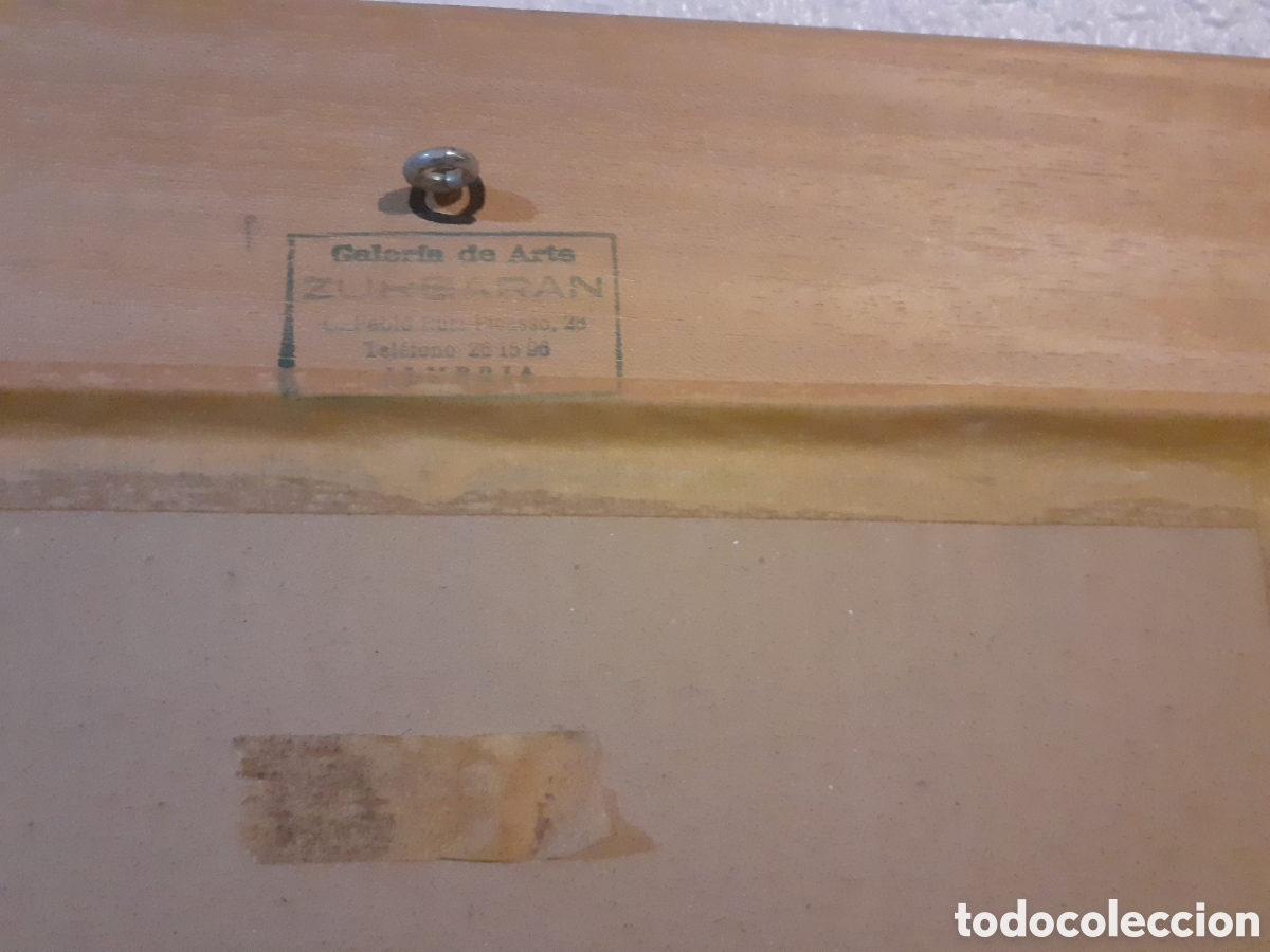 Otros objetos de arte: Cuadro raro de R.Garren - Foto 4