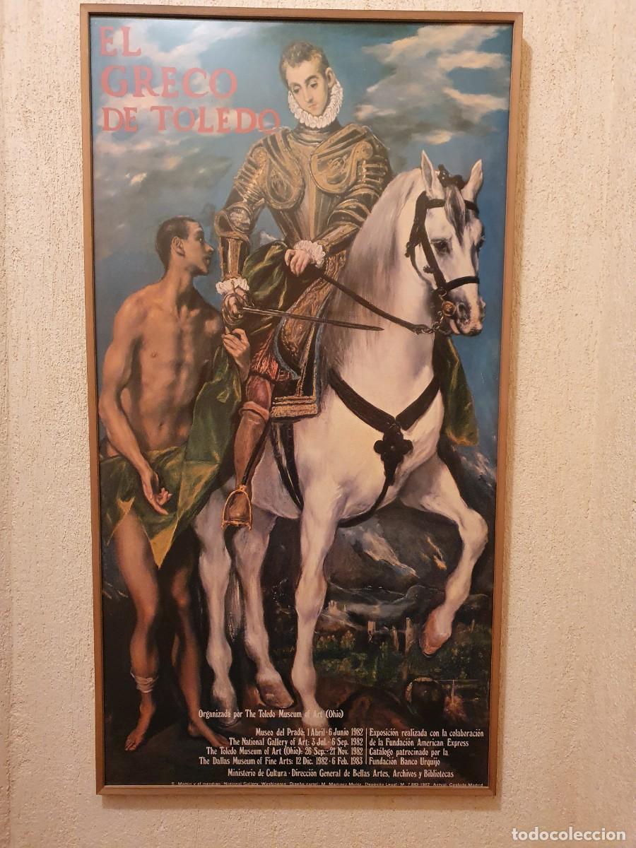 Otros objetos de arte: Cartel de El Greco - Foto 1