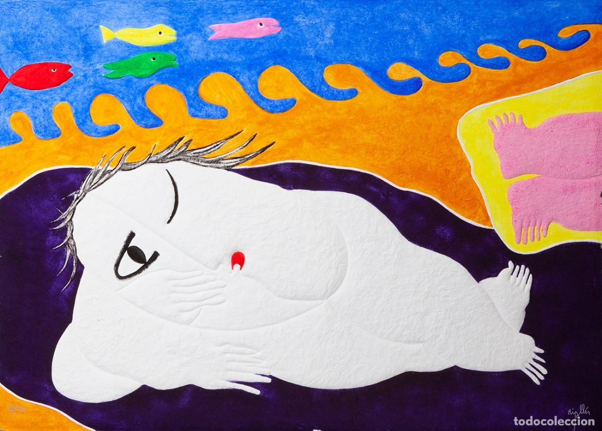 Otros objetos de arte: JOAN GARC&Iacute;A RIPOLL&Eacute;S. GRABADO. - Foto 1
