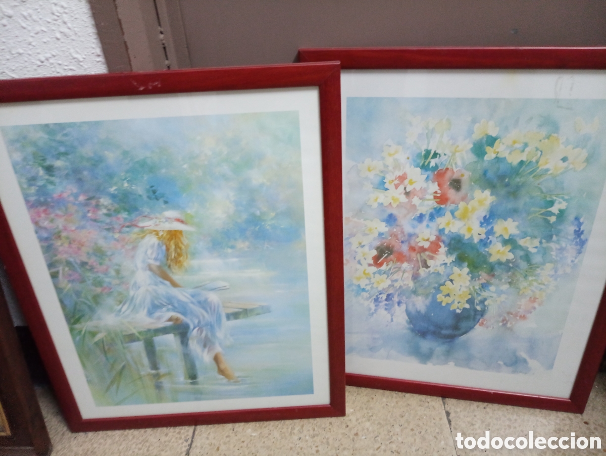 Otros objetos de arte: Cuadros vintage - Foto 2