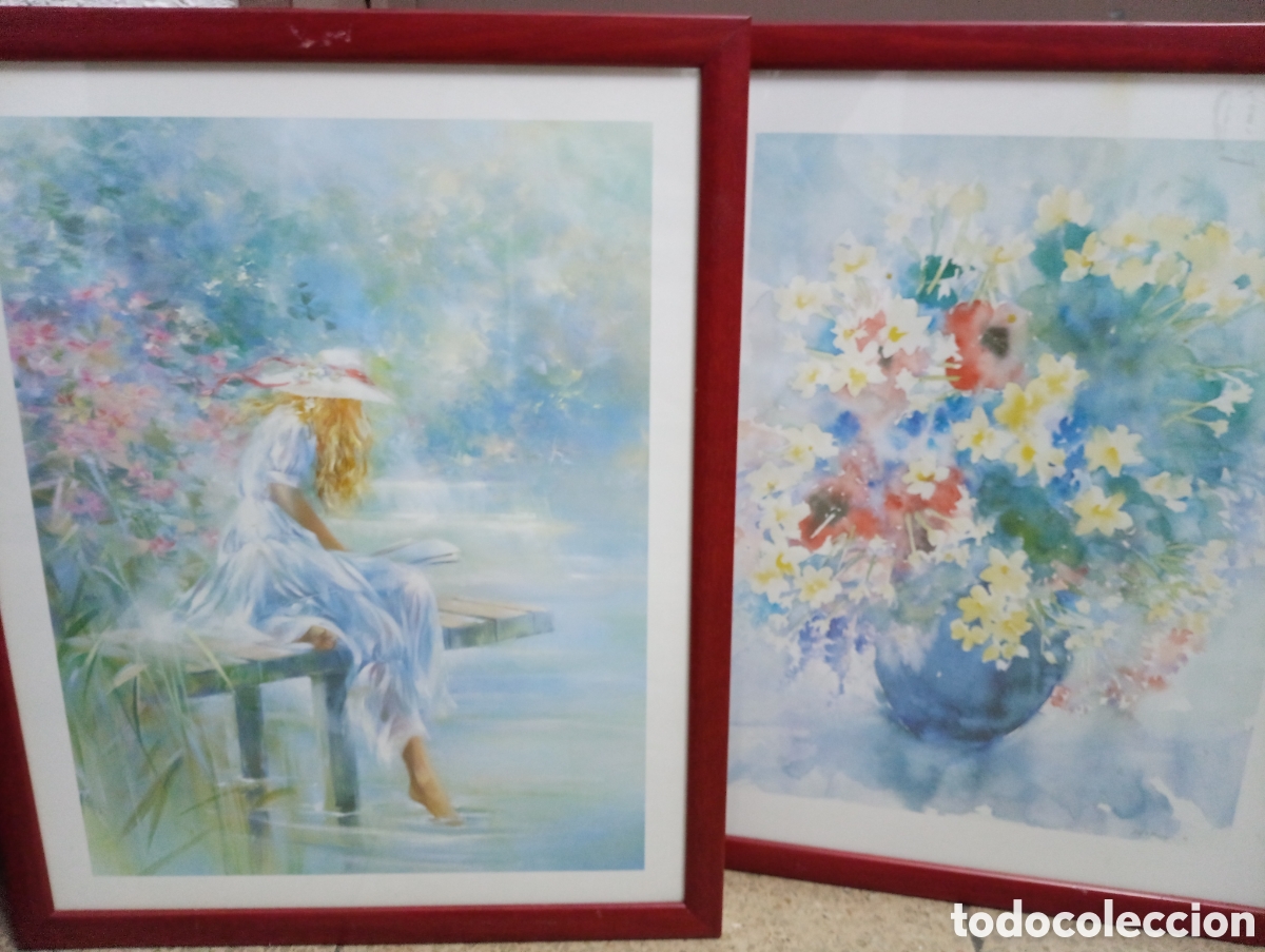 Otros objetos de arte: Cuadros vintage - Foto 5