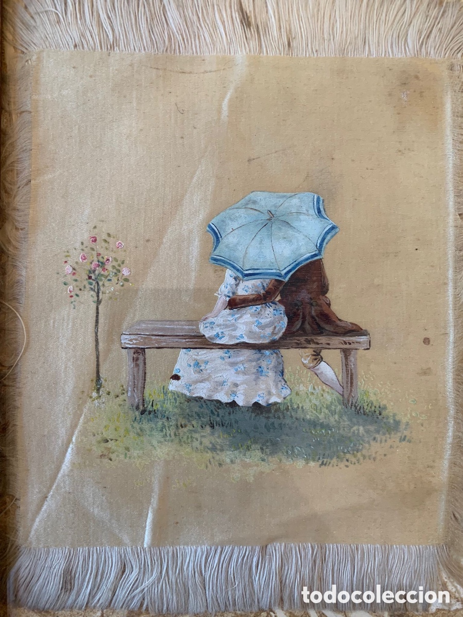 Otros objetos de arte: Seda pintada - Foto 2