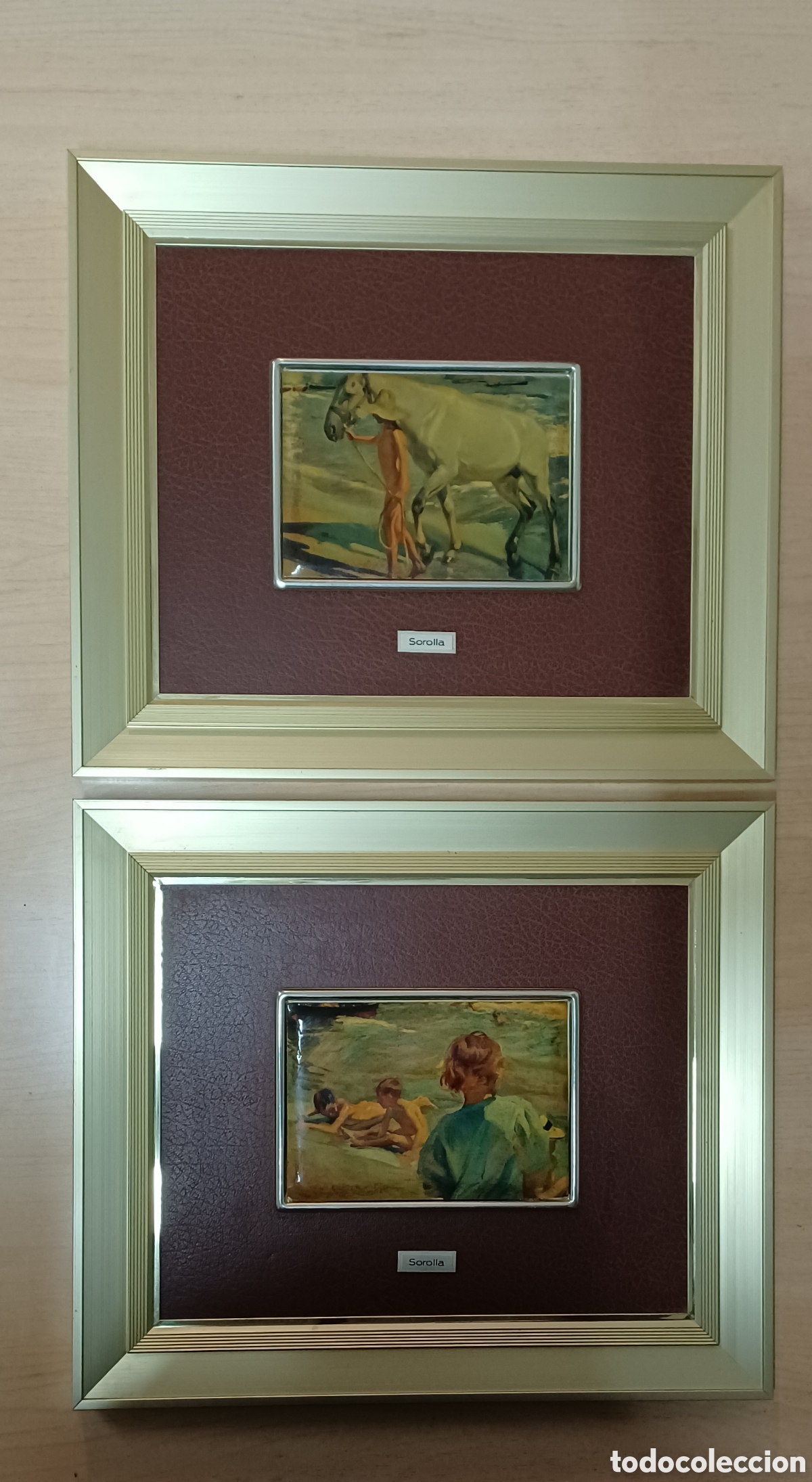 Otros objetos de arte: Cuadros R&eacute;plica Sorolla - Foto 1