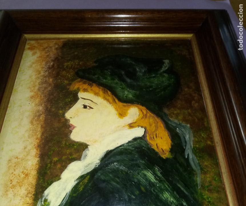 Otros objetos de arte: CUADRO ESMALTADO - ELVIRA - Foto 5