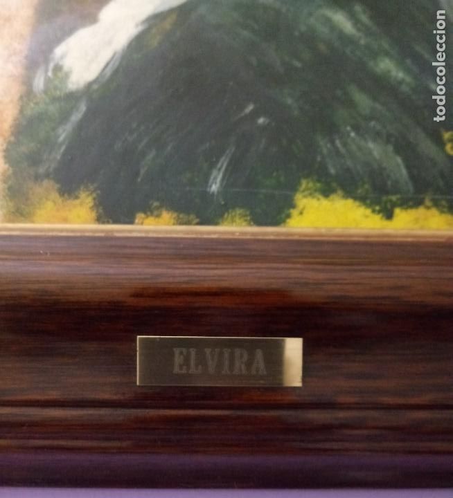Otros objetos de arte: CUADRO ESMALTADO - ELVIRA - Foto 6