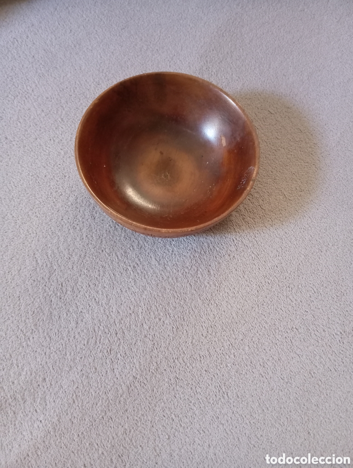 Otros objetos de arte: Cuenco hecho a mano de madera - Foto 2