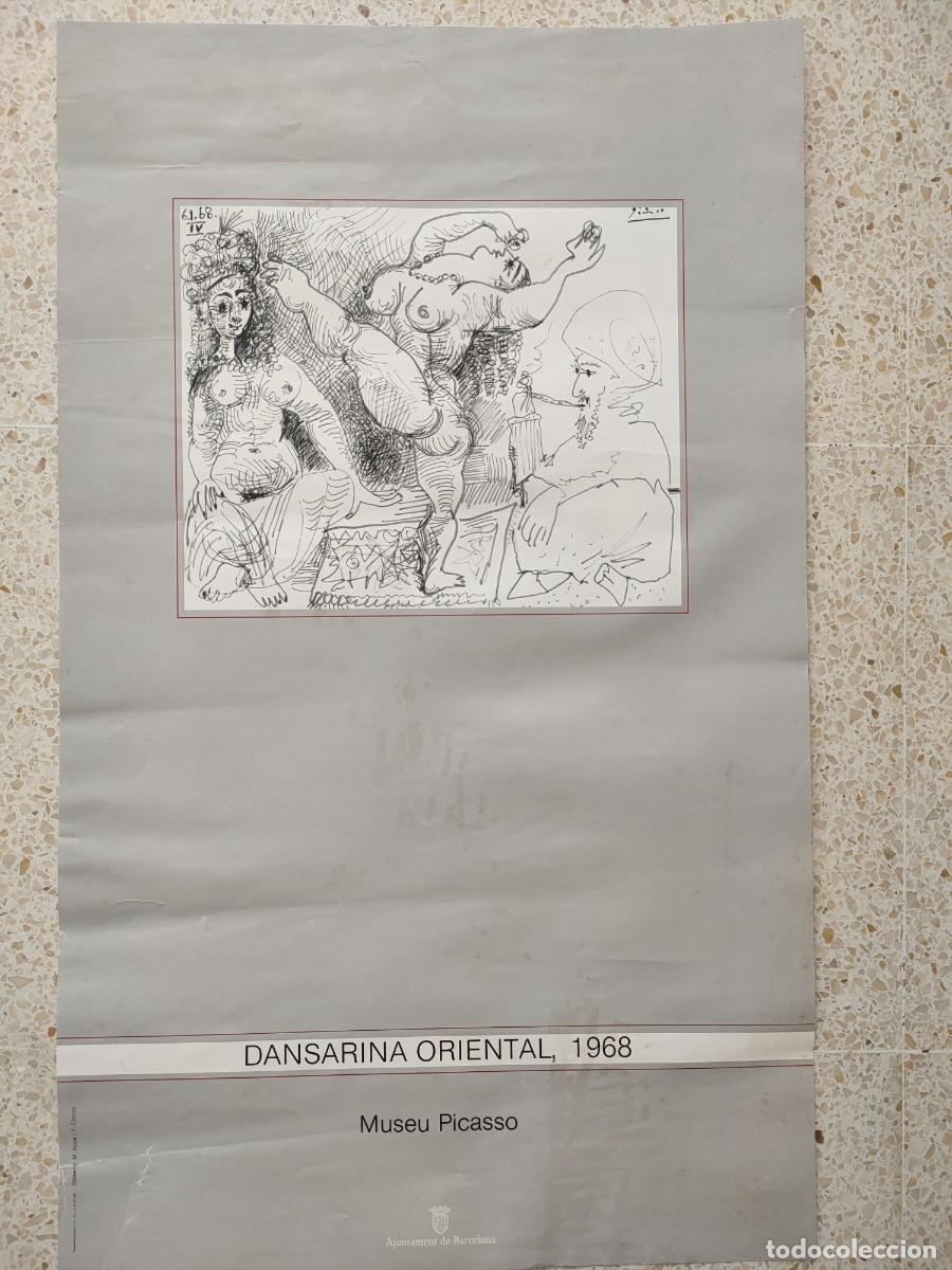Otros objetos de arte: Museu Picasso dansarina oriental cartel - Foto 1