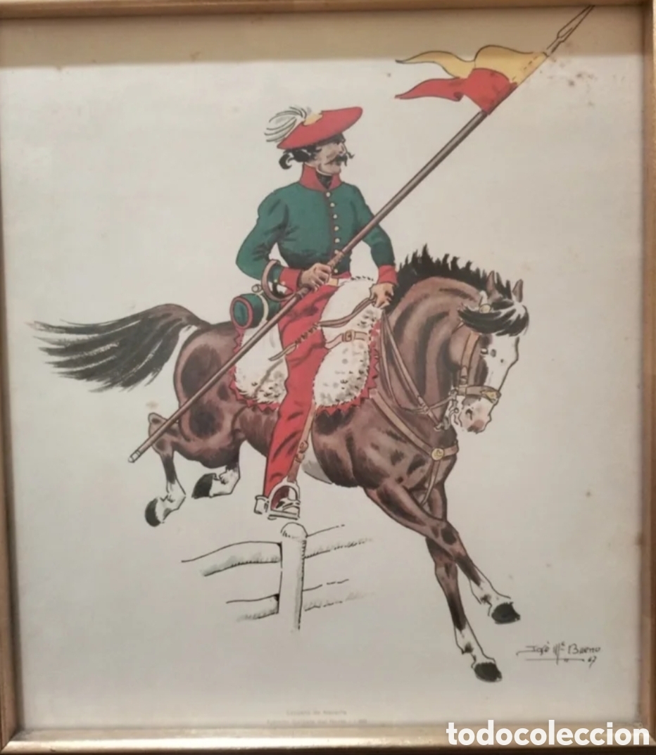 Otros objetos de arte: L&aacute;minas Jos&eacute; Mar&iacute;a Bueno - Foto 3