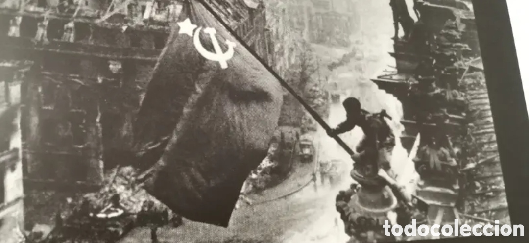 Otros objetos de arte: Fotografia Ej&eacute;rcito rojo en Berl&iacute;n 1945 - Foto 3