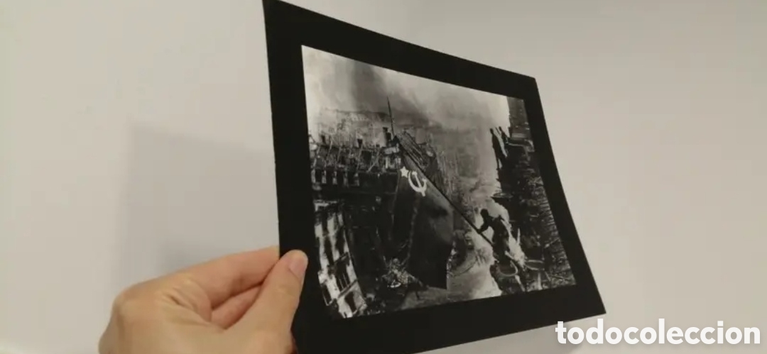 Otros objetos de arte: Fotografia Ej&eacute;rcito rojo en Berl&iacute;n 1945 - Foto 4