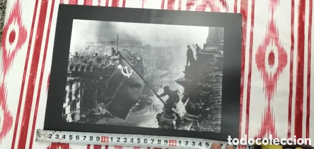Otros objetos de arte: Fotografia Ej&eacute;rcito rojo en Berl&iacute;n 1945 - Foto 8