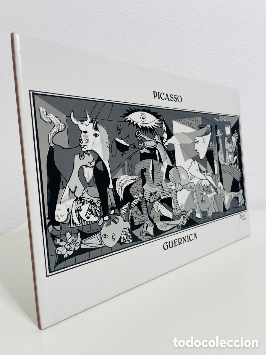 Otros objetos de arte: Picasso Guernica 1988 Azulejo - Foto 7