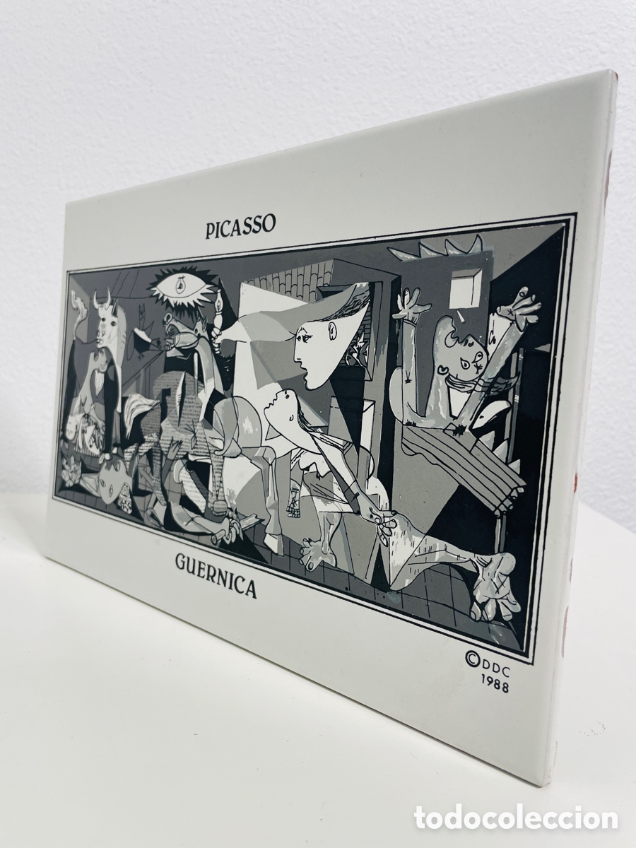 Otros objetos de arte: Picasso Guernica 1988 Azulejo - Foto 8