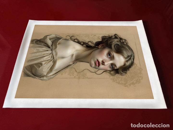 Otros objetos de arte: CORDELIA - IMPRESI&Oacute;N EN LIENZO DE ALGOD&Oacute;N ( 73 X 54 cm ) - Foto 6