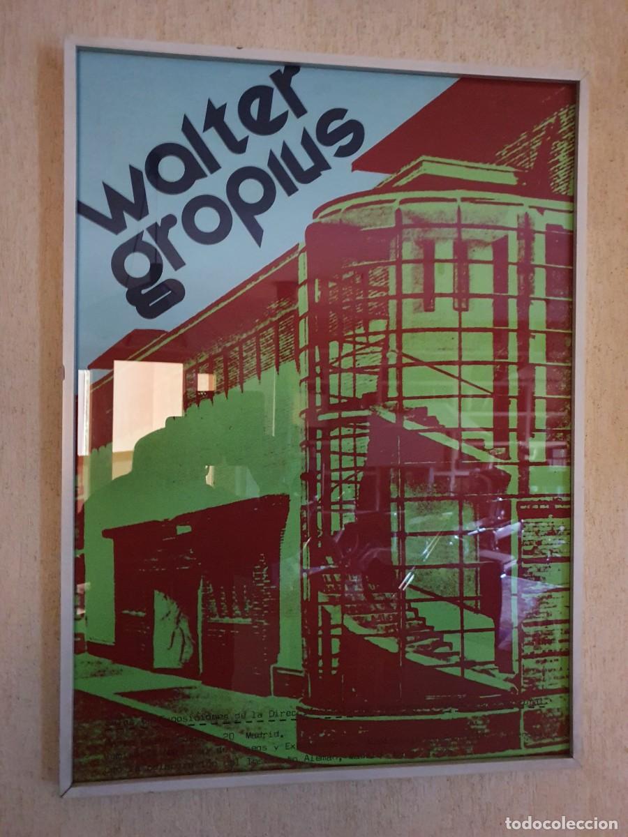 Otros objetos de arte: Cartel de Gropius Enmarcado - Foto 1