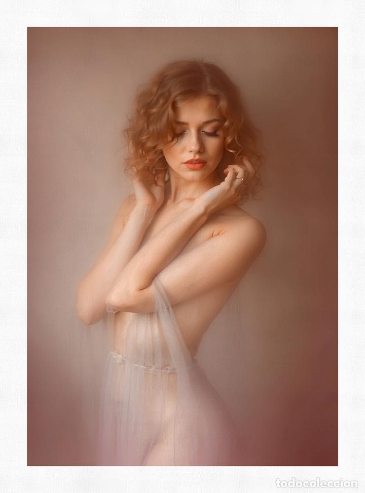 Otros objetos de arte: CHARLENE - IMPRESI&Oacute;N EN LIENZO DE ALGOD&Oacute;N ( 73 X 54 cm ) - Foto 4