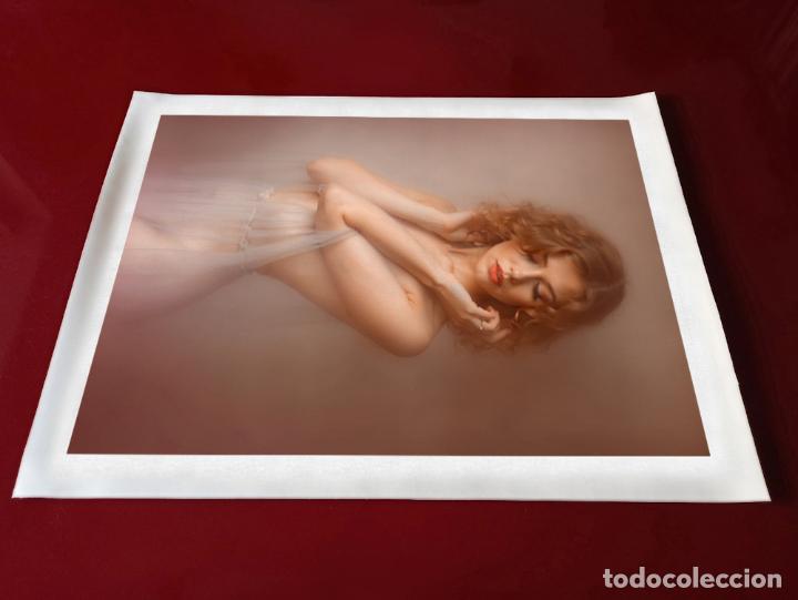 Otros objetos de arte: CHARLENE - IMPRESI&Oacute;N EN LIENZO DE ALGOD&Oacute;N ( 73 X 54 cm ) - Foto 6