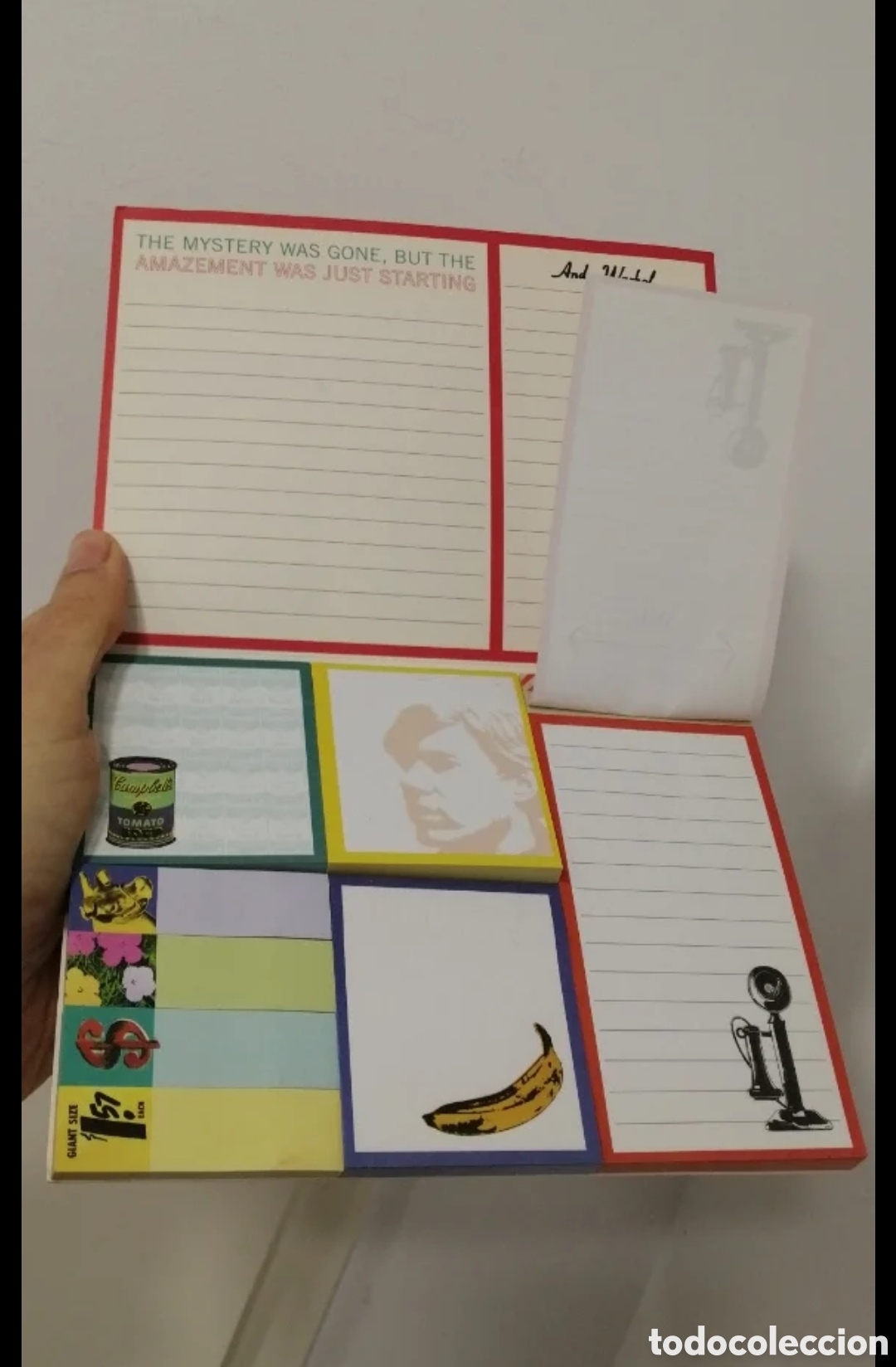 Otros objetos de arte: Andy Warhol Sticky Notes - Foto 4