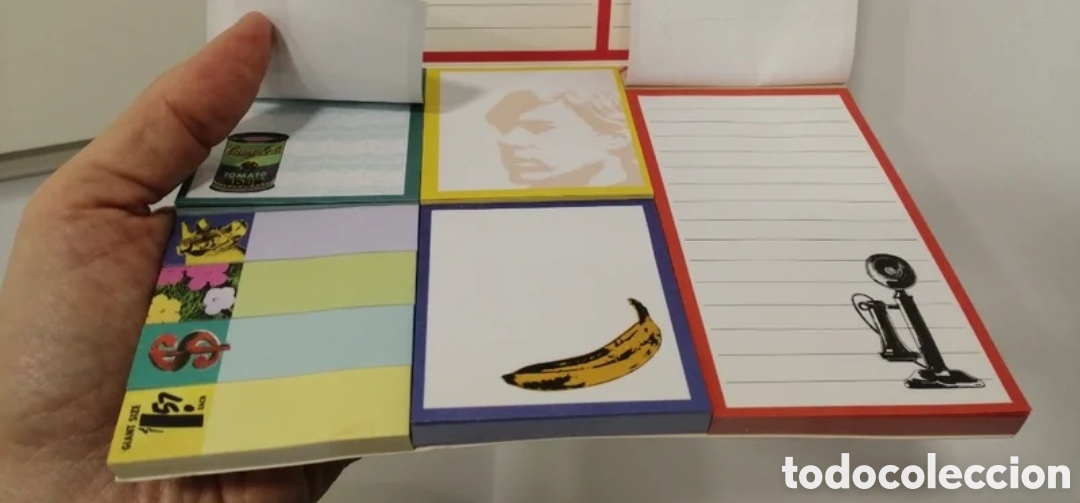 Otros objetos de arte: Andy Warhol Sticky Notes - Foto 8