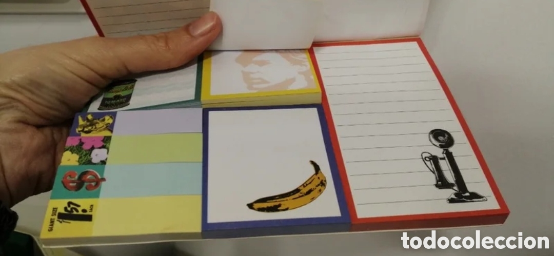 Otros objetos de arte: Andy Warhol Sticky Notes - Foto 9