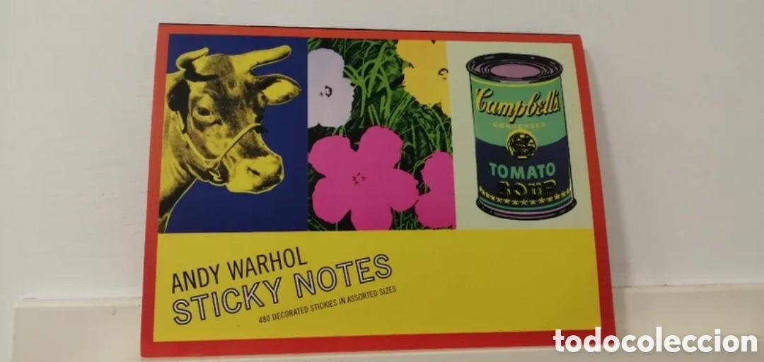 Otros objetos de arte: Andy Warhol Sticky Notes - Foto 1