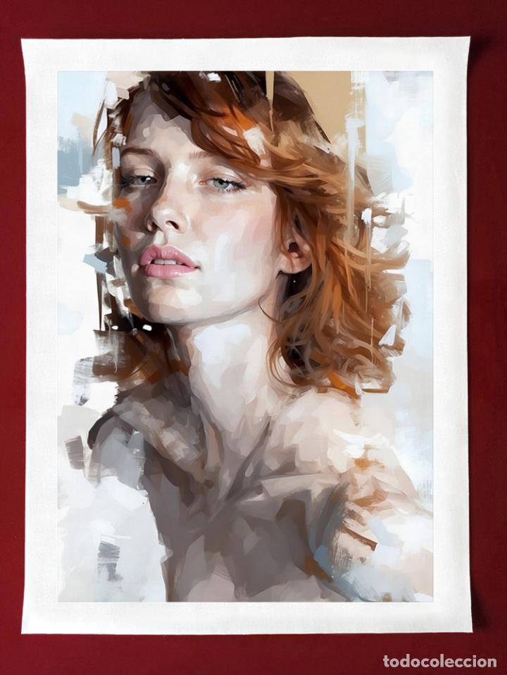Otros objetos de arte: MURIEL - IMPRESI&Oacute;N EN LIENZO DE ALGOD&Oacute;N ( 73 X 54 cm ) - Foto 5