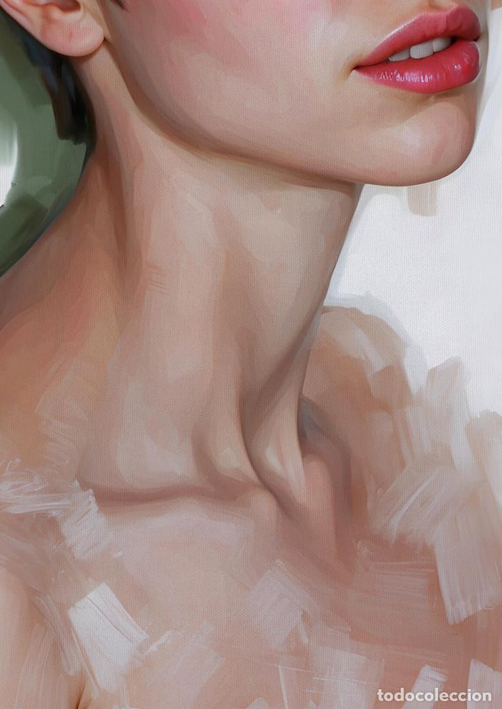 Otros objetos de arte: BIANCA - IMPRESI&Oacute;N EN LIENZO DE ALGOD&Oacute;N ( 73 X 54 cm ) - Foto 3