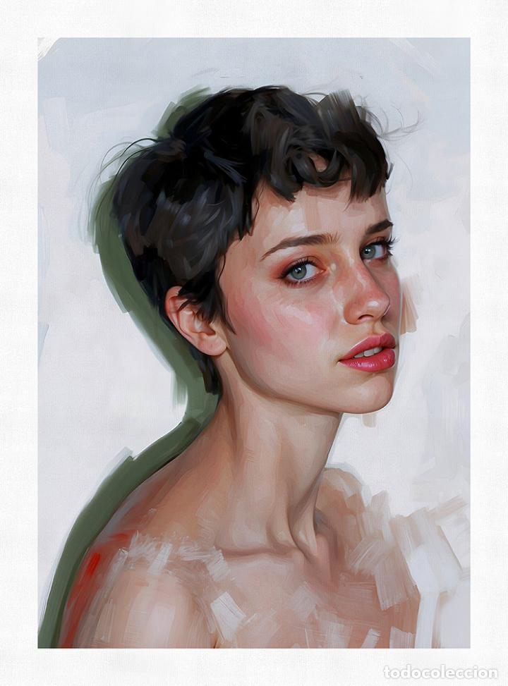 Otros objetos de arte: BIANCA - IMPRESI&Oacute;N EN LIENZO DE ALGOD&Oacute;N ( 73 X 54 cm ) - Foto 4