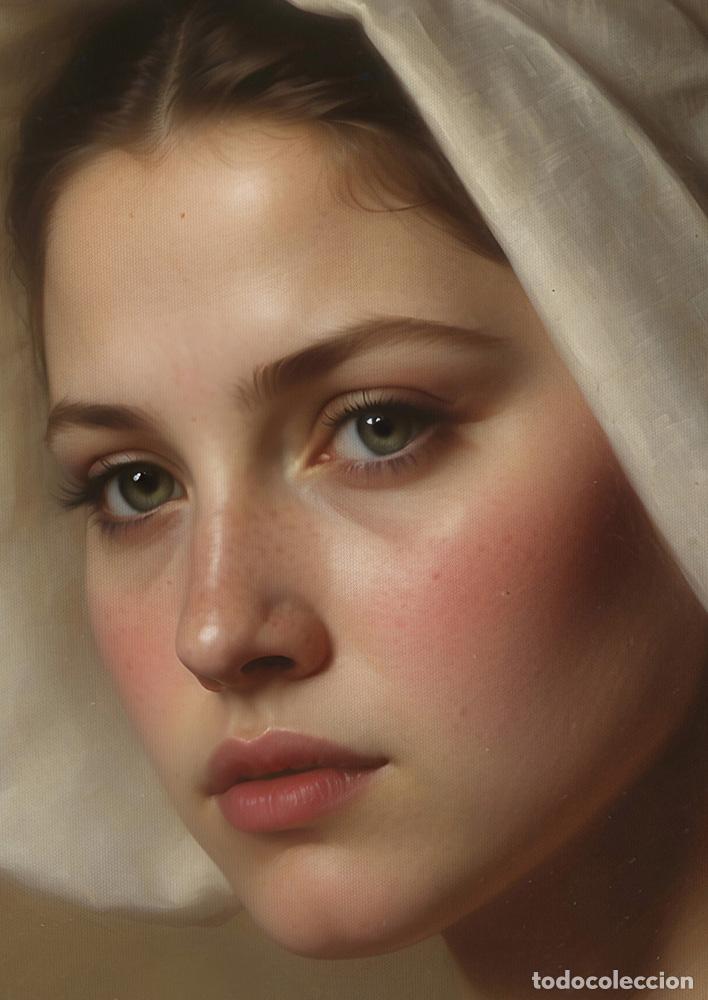Otros objetos de arte: OPHELIA - IMPRESI&Oacute;N EN LIENZO DE ALGOD&Oacute;N ( 73 X 54 cm ) - Foto 2